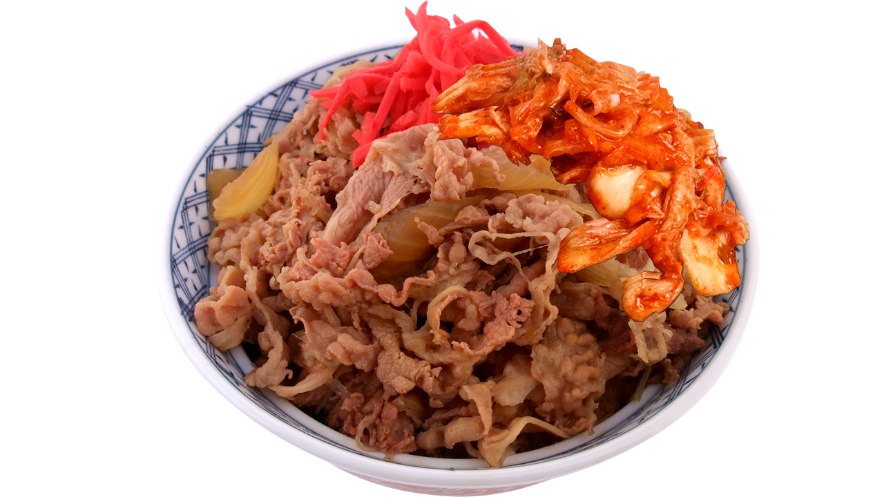 キムチ牛丼